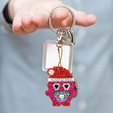 Load image into Gallery viewer, 5pcs Christmas Penguin DIY Keychain