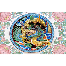 Load image into Gallery viewer, Chinese Dragon - Full Drill Diamond Painting - 40x60cm