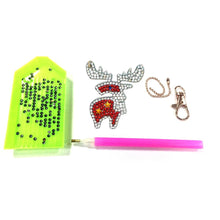 Load image into Gallery viewer, 4pcs Christmas DIY Keychain