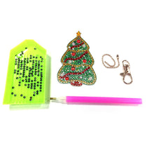 Load image into Gallery viewer, 4pcs Christmas DIY Keychain