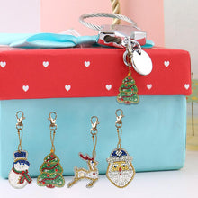 Load image into Gallery viewer, 4pcs Christmas DIY Keychain