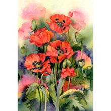 Load image into Gallery viewer, Flowers - Full Drill Diamond Painting