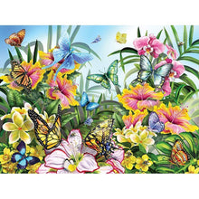Load image into Gallery viewer, Flowers - Full Drill Diamond Painting