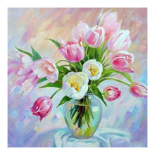 Load image into Gallery viewer, Flowers - Full Drill Diamond Painting
