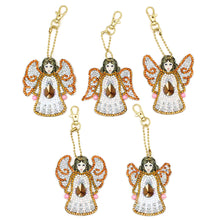 Load image into Gallery viewer, 5pcs Angel DIY Keychain
