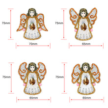 Load image into Gallery viewer, 5pcs Angel DIY Keychain