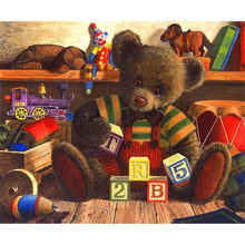 Load image into Gallery viewer, Bear - Full Drill Diamond Painting