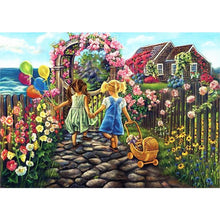 Load image into Gallery viewer, Pretty Girl - Full Drill Diamond Painting