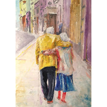 Load image into Gallery viewer, Older Couple - Full Drill Diamond Painting