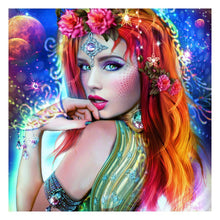 Load image into Gallery viewer, Girl - Full Drill Diamond Painting