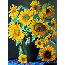 Load image into Gallery viewer, Flowers - Full Drill Diamond Painting