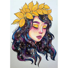 Load image into Gallery viewer, Girl - Full Drill Diamond Painting