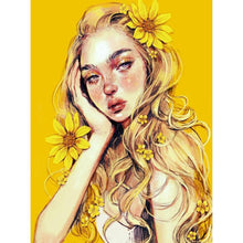 Load image into Gallery viewer, Girl - Full Drill Diamond Painting