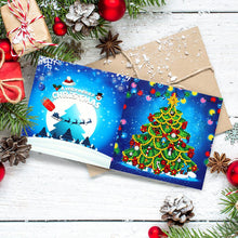 Load image into Gallery viewer, 8pcs/Set-Christmas-Diamond Greeting Cards