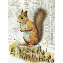 Load image into Gallery viewer, Squirrel - Full Drill Diamond Painting