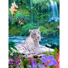 Load image into Gallery viewer, Tiger - Full Drill Diamond Painting