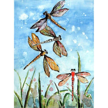 Load image into Gallery viewer, Dragonfly - Full Drill Diamond Painting
