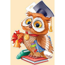 Load image into Gallery viewer, Owl - Full Drill Diamond Painting
