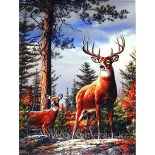 Load image into Gallery viewer, Elk - Full Drill Diamond Painting
