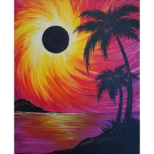 Load image into Gallery viewer, Beach Tree - Full Drill Diamond Painting