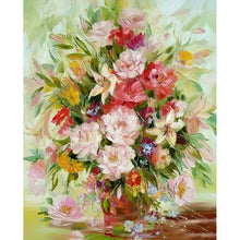 Load image into Gallery viewer, Flowers - Full Drill Diamond Painting