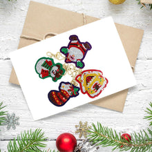 Load image into Gallery viewer, 8pcs Christmas DIY Keychain