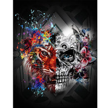 Load image into Gallery viewer, Skull - Full Drill Diamond Painting
