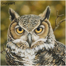 Load image into Gallery viewer, Owl - Full Drill Diamond Painting