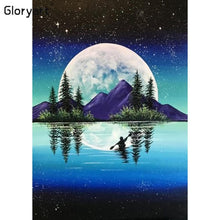 Load image into Gallery viewer, Moon - Full Drill Diamond Painting