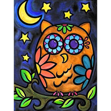 Load image into Gallery viewer, Owl - Full Drill Diamond Painting