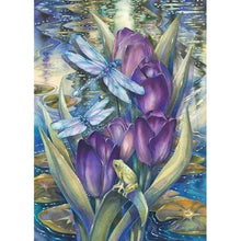 Load image into Gallery viewer, Flower - Full Drill Diamond Painting