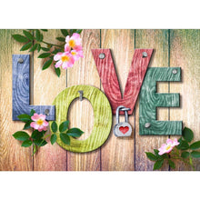 Load image into Gallery viewer, LOVE - Full Drill Diamond Painting
