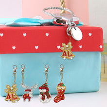 Load image into Gallery viewer, 8pcs Christmas DIY Keychain