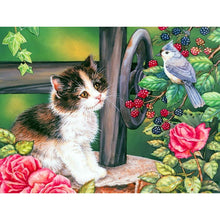 Load image into Gallery viewer, Cat - Full Drill Diamond Painting
