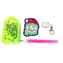 Load image into Gallery viewer, 8pcs Christmas DIY Keychain