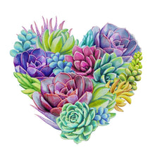Load image into Gallery viewer, Heart - Full Drill Diamond Painting - 40x40cm