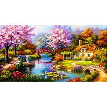 Load image into Gallery viewer, Scenery - Full Drill Diamond Painting - 100x55cm