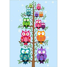 Load image into Gallery viewer, Owl - Full Drill Diamond Painting