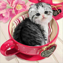 Load image into Gallery viewer, Cat - Full Drill Diamond Painting