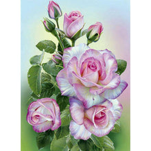 Load image into Gallery viewer, Flower - Full Drill Diamond Painting