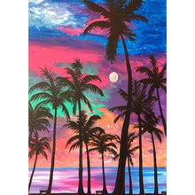 Load image into Gallery viewer, Coconut Tree - Full Drill Diamond Painting