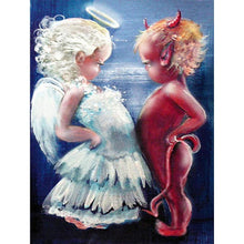 Load image into Gallery viewer, Angel Devil - Full Drill Diamond Painting