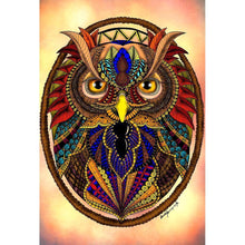 Load image into Gallery viewer, Owl - Full Drill Diamond Painting