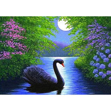 Load image into Gallery viewer, Swan - Full Drill Diamond Painting