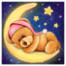 Load image into Gallery viewer, Moon Bear - Full Drill Diamond Painting