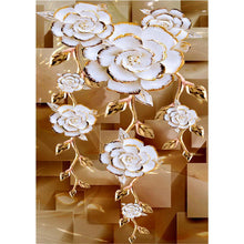 Load image into Gallery viewer, Flower - Full Drill Diamond Painting