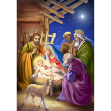 Load image into Gallery viewer, Birth of Jesus - Full Drill Diamond Painting