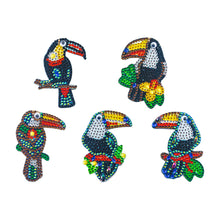 Load image into Gallery viewer, 5pcs Toucan DIY Keychain