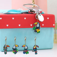 Load image into Gallery viewer, 5pcs Toucan DIY Keychain