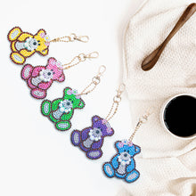 Load image into Gallery viewer, 5pcs Little Bear DIY Keychain